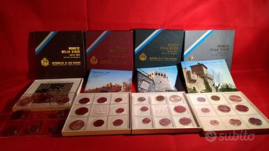 "SAN MARINO"-DIVISIONALI-ANNO 1975-1976-1977-1978