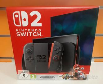 nintendo switch 2 con Mario kart sigillata.