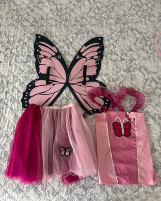 Costume Farfalla per bambina di 7-9 ani