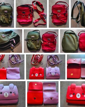 Set 4 borsettine/marsupi 