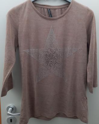 maglietta maniche lunghe Guess taglia S 