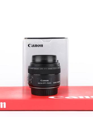 Canon 35mm f2.8 Macro IS STM  USATO GARANTITO PER
