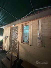 Veranda in legno per Campeggio