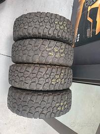 4 Gomme 255 75 17 111/108Q Bf goodrich mud terrain
