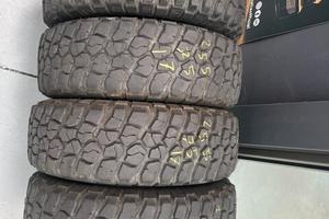 4 Gomme 255 75 17 111/108Q Bf goodrich mud terrain