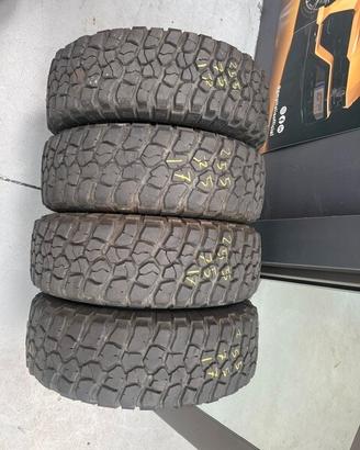 4 Gomme 255 75 17 111/108Q Bf goodrich mud terrain