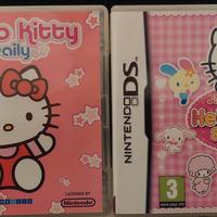 2 giochi NintendoDS Hello Kitty