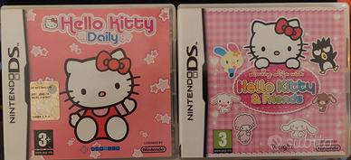 2 giochi NintendoDS Hello Kitty