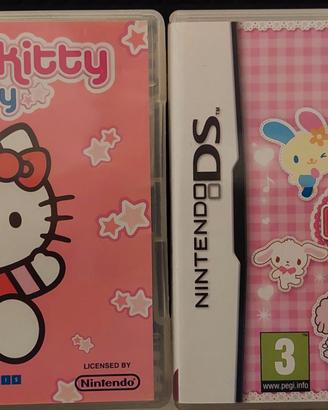 2 giochi NintendoDS Hello Kitty