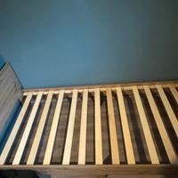 Letto singolo praticamente nuovo usato due settima