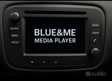 Bluetooth USB Auto Fiat Grande punto Lancia Romeo 