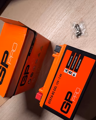 Batteria Moto/Scooter GP-PRO GTX7A-BS GEL 12V 7Ah
