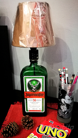 Lampada bottiglia amaro Jagermeister