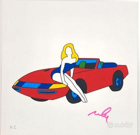 Serigrafia Marco Lodola HC firmata a mano e con ce