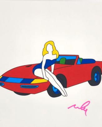 Serigrafia Marco Lodola HC firmata a mano e con ce