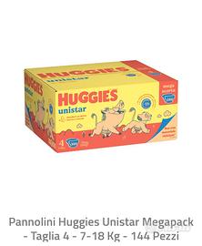 Pannolini hugghies taglia 4  da 7 kg fino a 18 kg