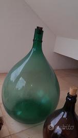 damigiana soffiata antica