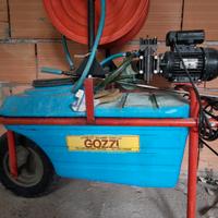 irroratrice elettrica con carrello