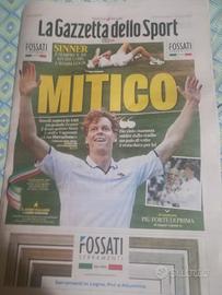 La Gazzetta dello Sport: Jannik Sinner 13/7/2026