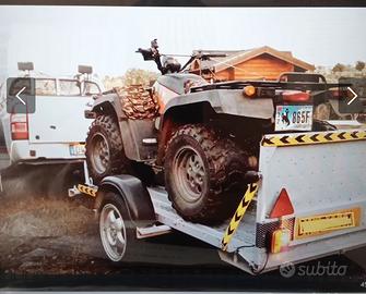 Carrello porta moto, quad, attrezzature