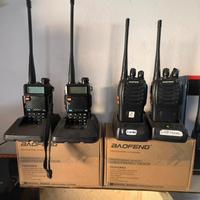 Set 4 Walkie-Talkie Baofeng