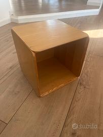 Sgabello Pouf in legno