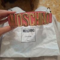Cintura rosa MOSCHINO couture