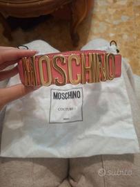 Cintura rosa MOSCHINO couture