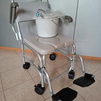 Sedia comoda per wc e bagno NUOVA