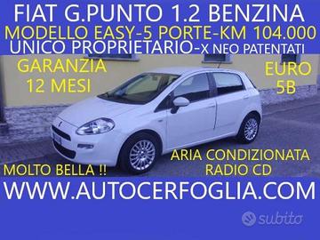 FIAT Punto III 2012 5p 1.2 Easy-UNICO PROPRIETAR