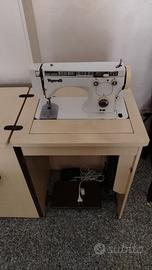 macchina da cucire elettrica con pedale vigorelli 