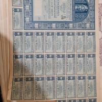 Foglio prestito per la ricostruzione 1947