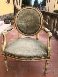 Poltroncina stile luigi 16