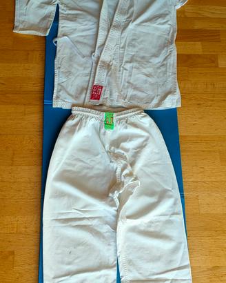 Kimono giacca+pantaloni tg II cm 150 +3cinture