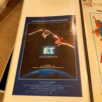 locandina ORIGINALE E.T. l'extraterrestre 