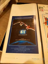 locandina ORIGINALE E.T. l'extraterrestre 