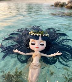 Blythe mermaid Partenope