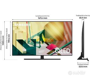 Samsung tv 75 pollici qe75q70tatxzt