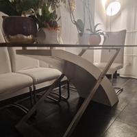 tavolo  moderno + sedie