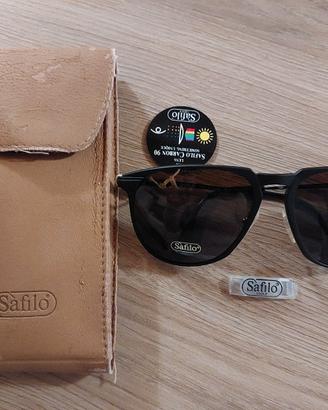 Occhiali da sole Safilo stile aviatore anni 80