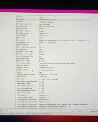 Dell Latitude 7480  Intel i5  24 GB RAM Win 11 PRO
