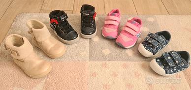 set scarpe bambina n. 20