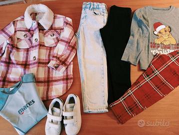 abbigliamento bambina anni 5-6