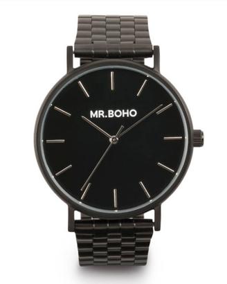 Orologio nero Mr. Boho Metallic Vintage unisex