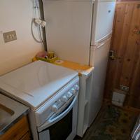 cucina completa + mobili + frigo + forno