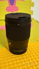 SIGMA 16 mm F 1.4 DC DN per passaggio a FF