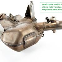 YAMAHA MT 10 15 17 raccordo catalizzatore