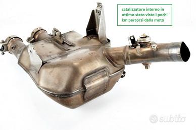 YAMAHA MT 10 15 17 raccordo catalizzatore