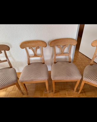 sedie biedermeier 