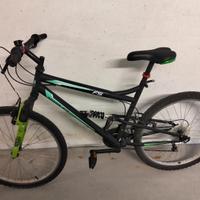 Bicicletta Mountain bike ammortizzata